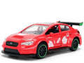 Jada 37024 Classic Sonic the Hedgehog 2016 Subaru WRX STI Knuckles 1:32 Red