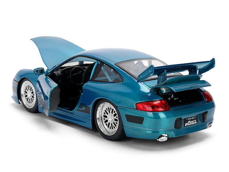 Jada 37819 Fast & Furious 25 Years Porsche 911 996 GT3 RS 1:24 Blue