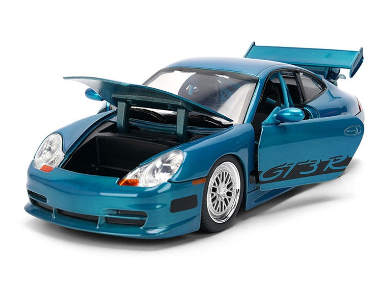 Jada 37819 Fast & Furious 25 Years Porsche 911 996 GT3 RS 1:24 Blue