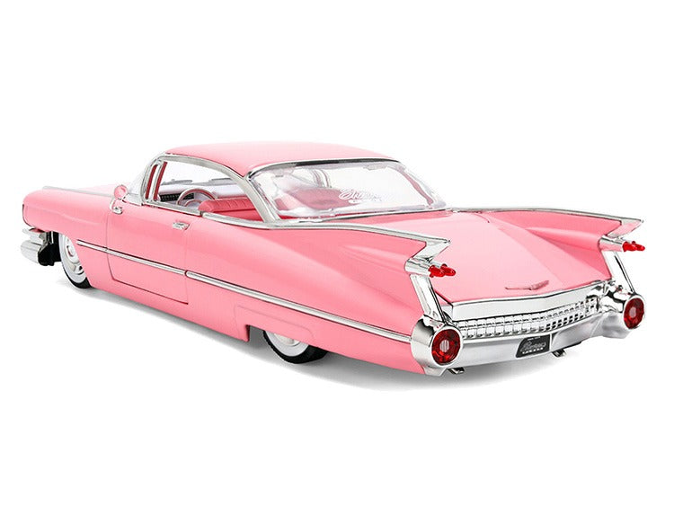 Jada 38004 Showroom Floor 1959 Cadillac Coupe Deville 1:24 Pink