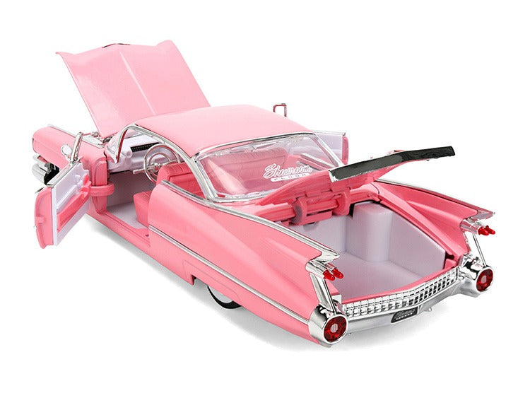 Jada 38004 Showroom Floor 1959 Cadillac Coupe Deville 1:24 Pink