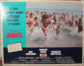 Jaws 1975 same year re-release lobby card movie poster 2