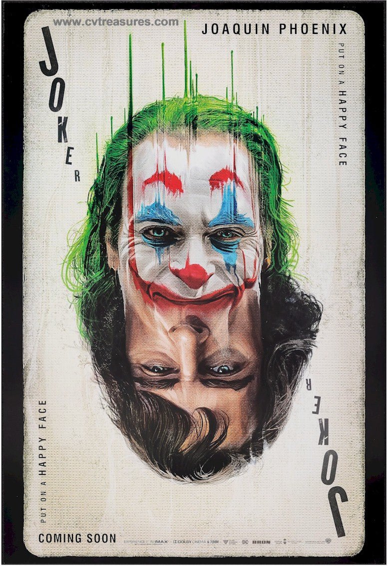 JOKER Film Poster Original Horror Poster One Sheet Rare TEASER