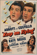Keep Em Flying Original Authentic Vintage Movie Theater Poster One Sheet Abbott Costello 1941 2