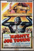 Mighty Joe Young Original Vintage One Sheet Movie Poster