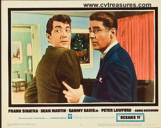 Oceans 11 Lobby Card movie poster Dean Martin Lawford 1960