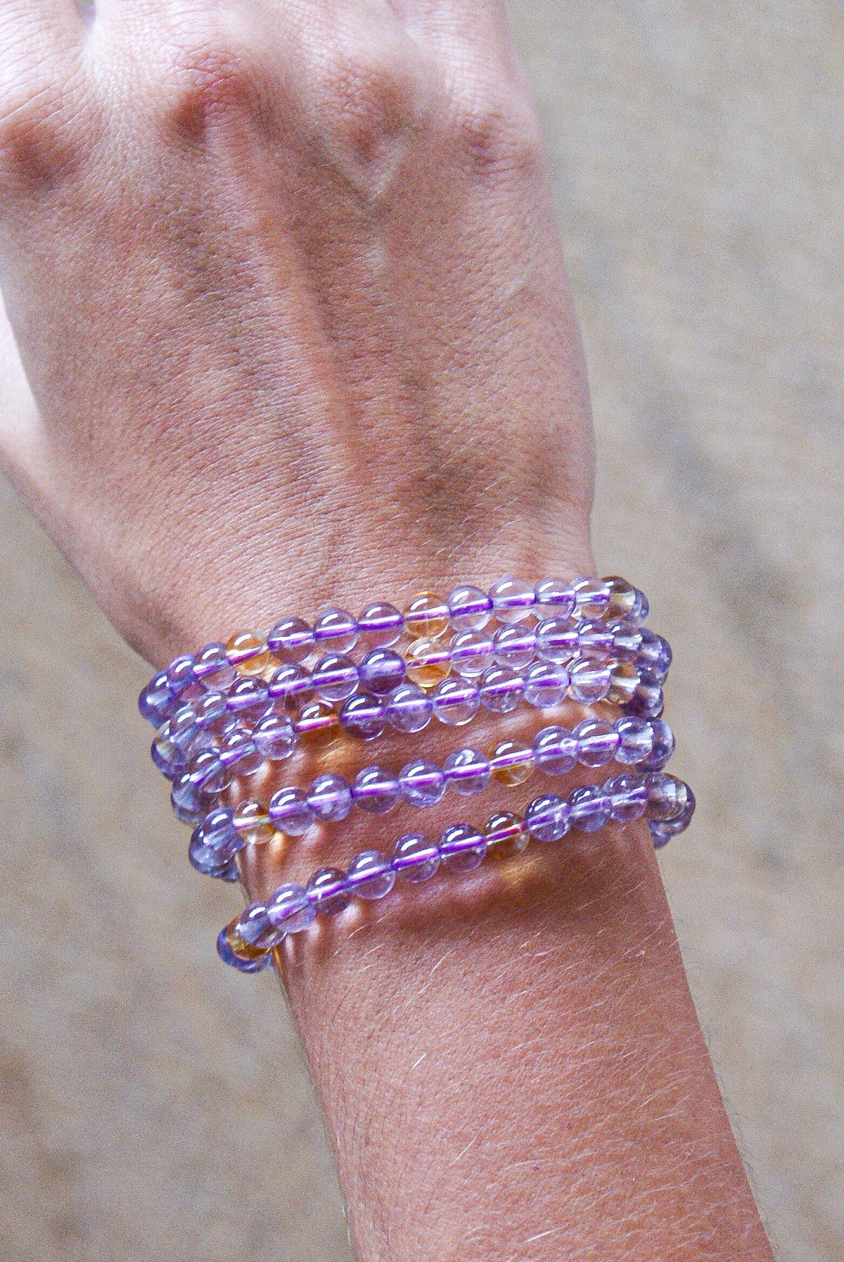 PULSERA DE AMETRINO