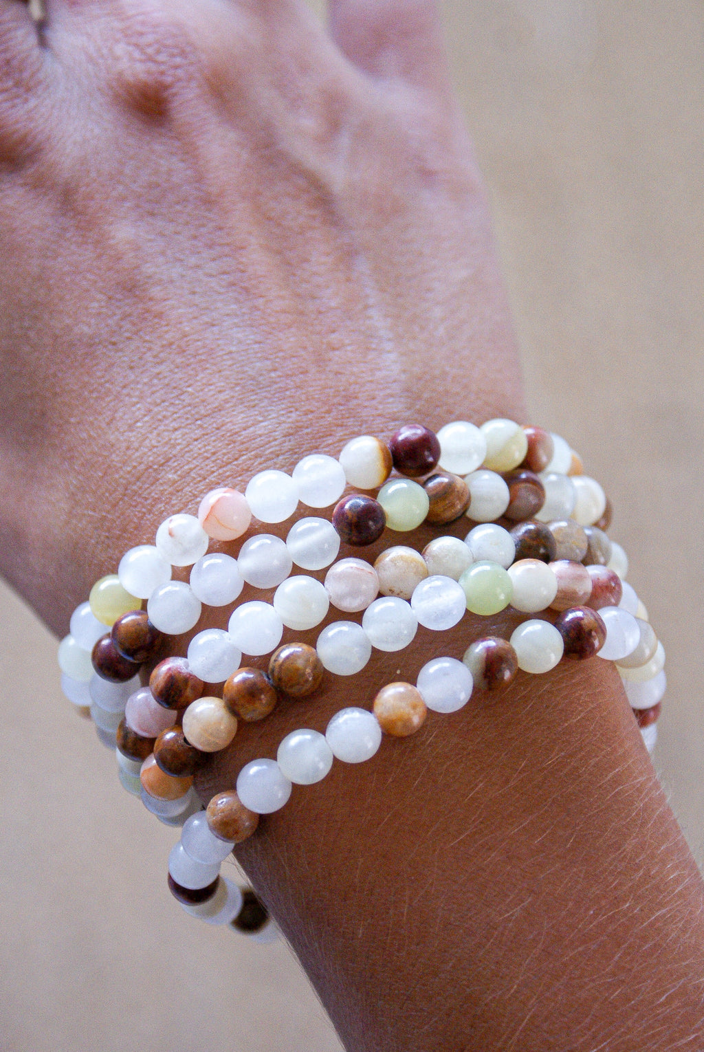 PULSERA DE ARAGONITO PERUANO