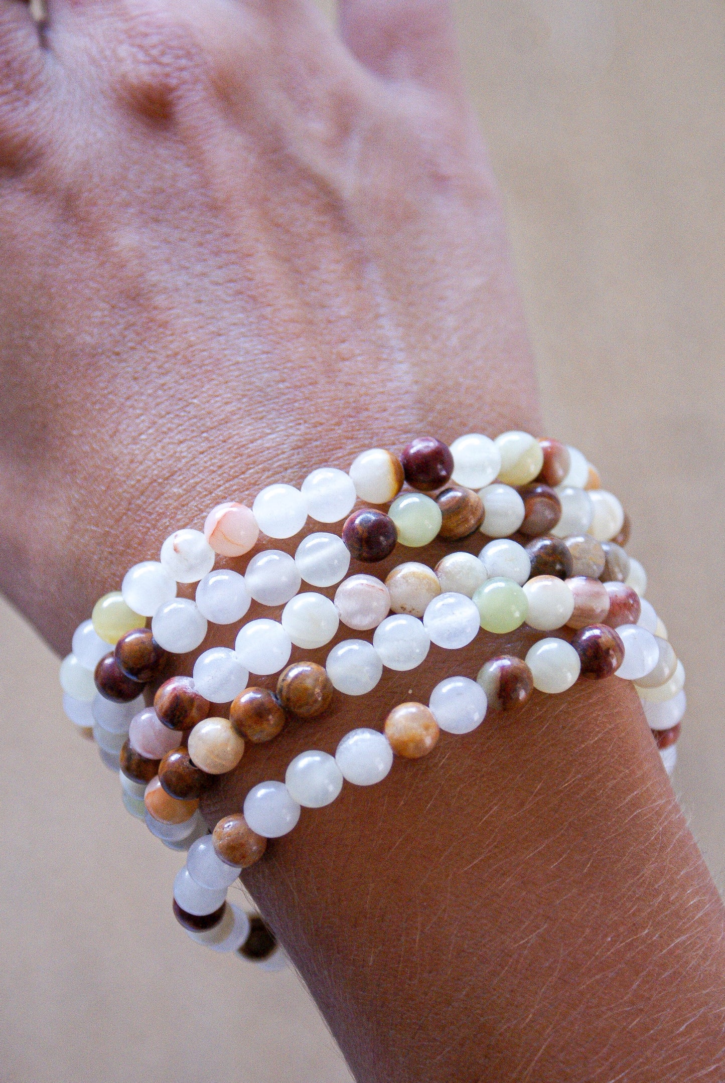 PULSERA DE ARAGONITO PERUANO