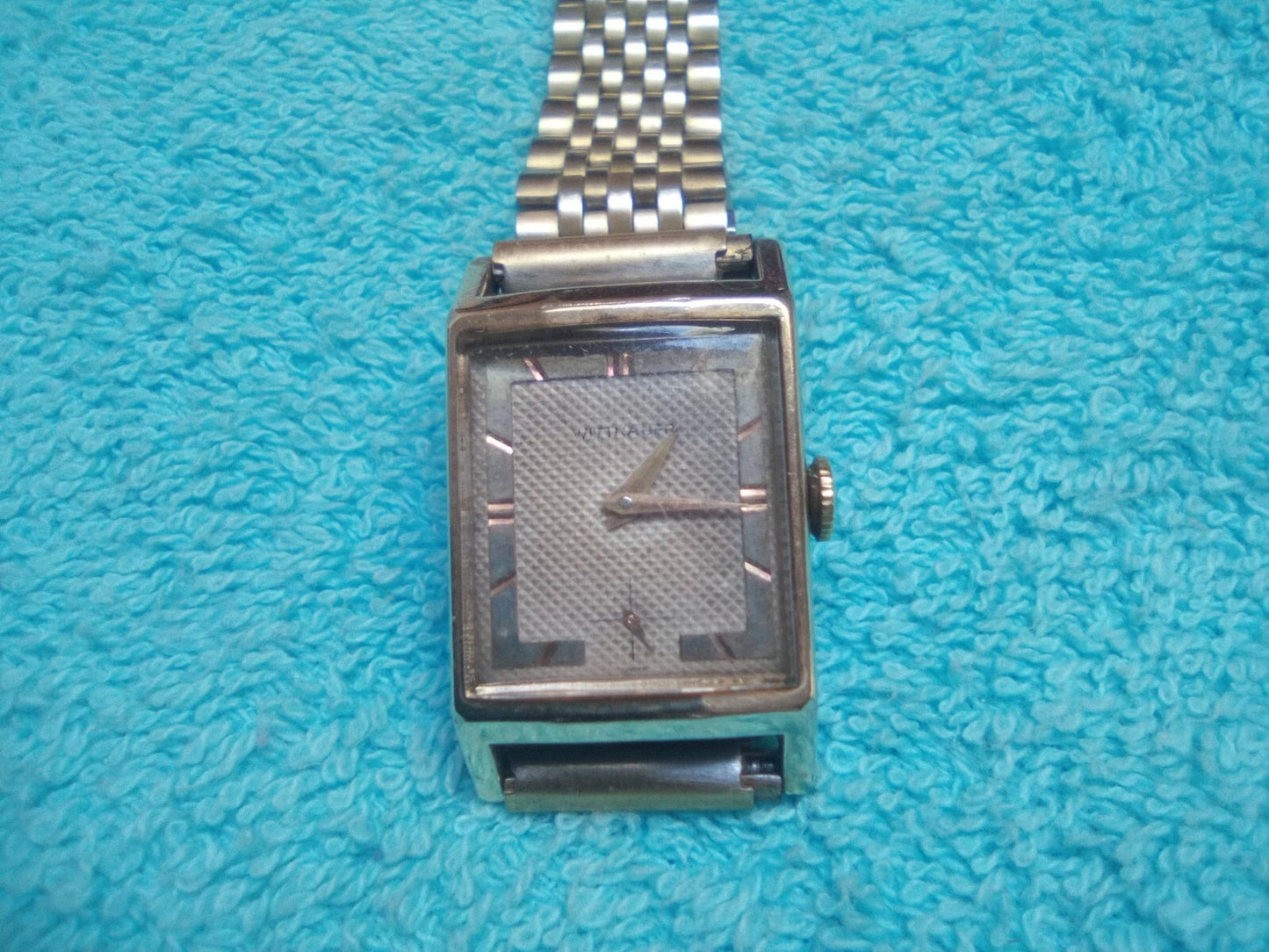 Wittnauer Watch Men's Vintage Art Deco  17j Swiss 10k GF Case FREE SHIPPING