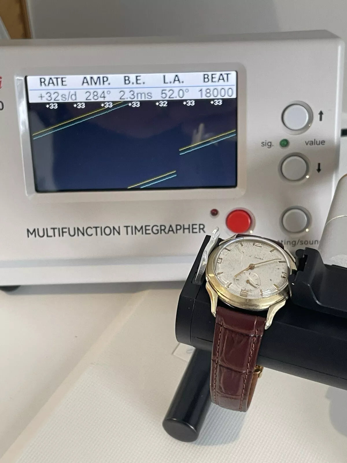 Wittnauer 10K Gold-Filled Vintage Watch: Men's, New Crystal & Strap.