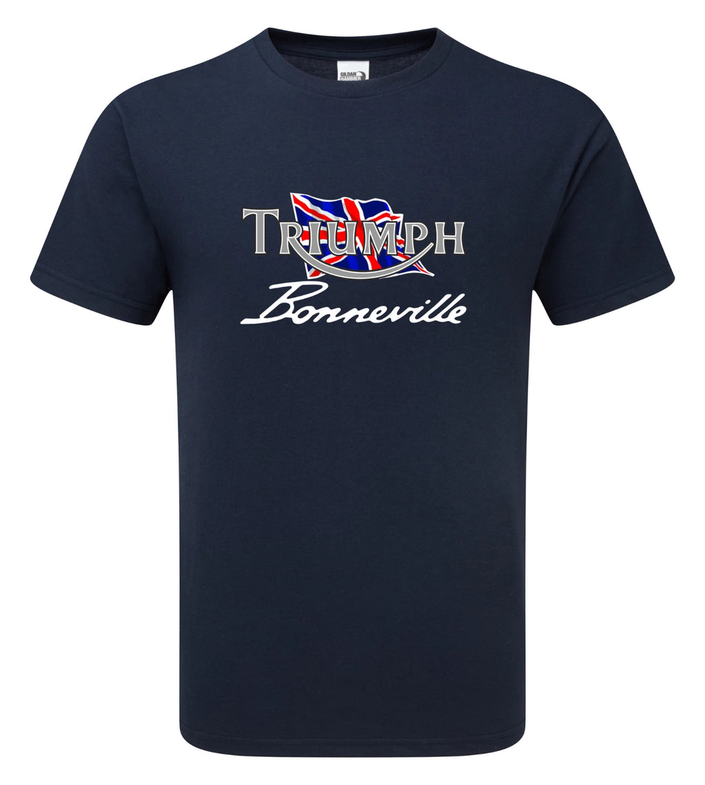 Retro Vintage English Classic Triumph Thruxton Logo Premium Biker T-shirt