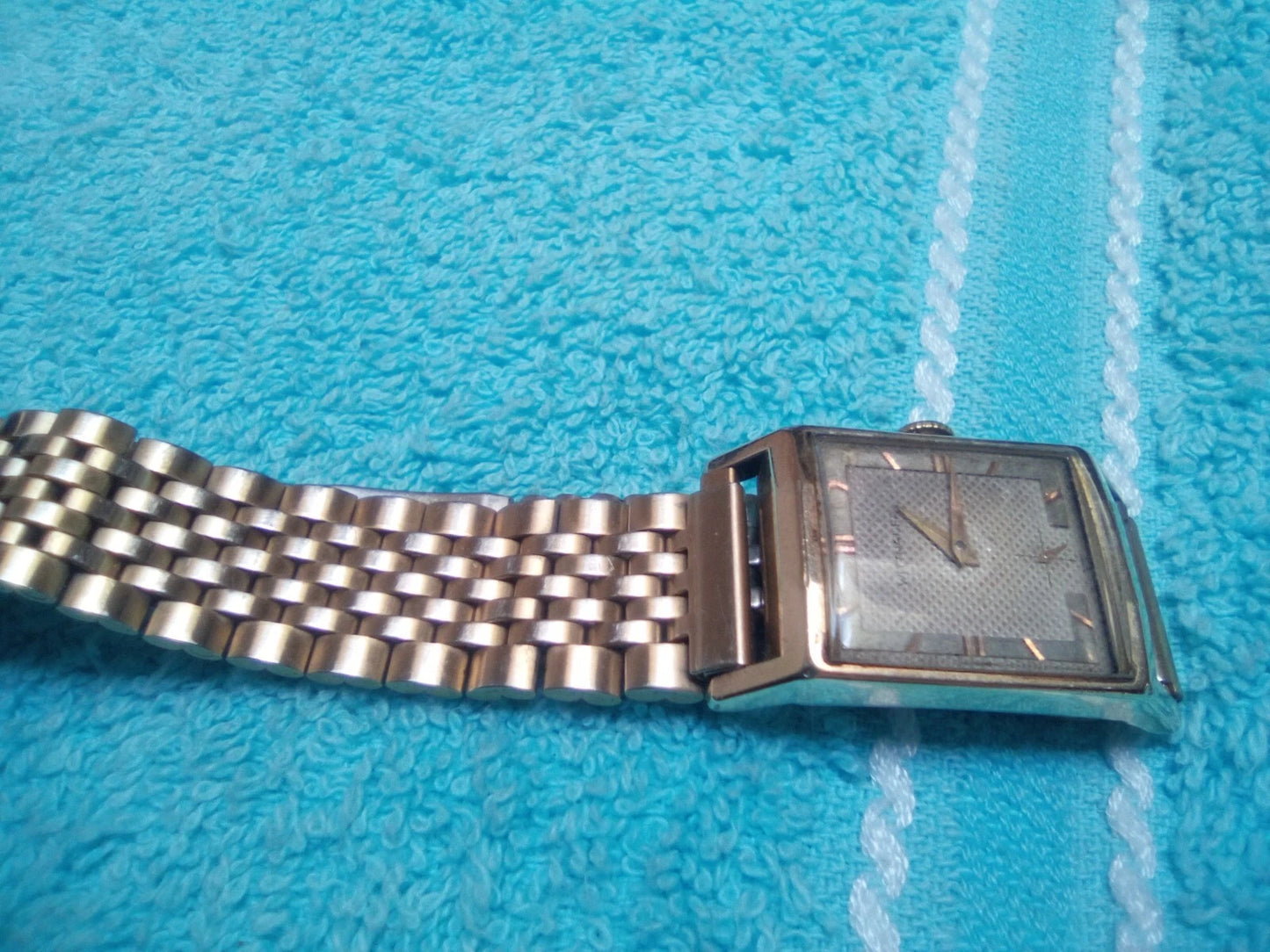 Wittnauer Watch Men's Vintage Art Deco  17j Swiss 10k GF Case FREE SHIPPING