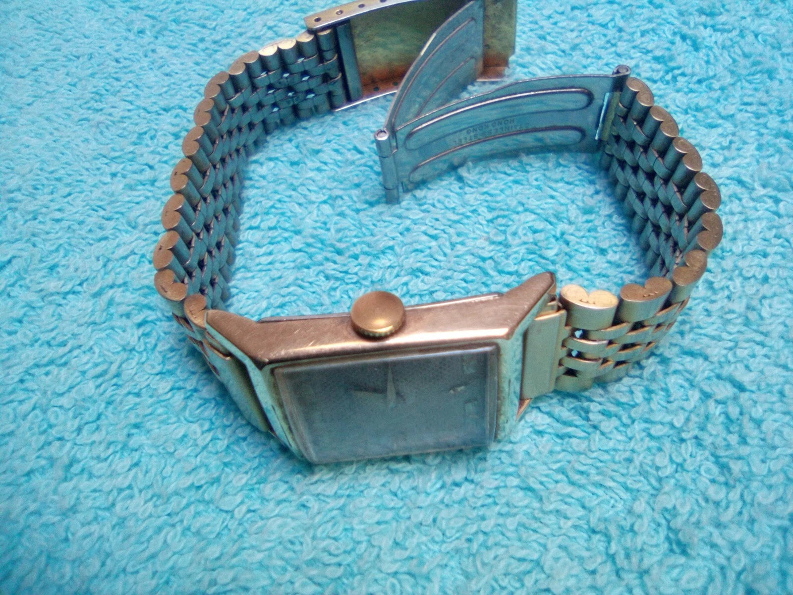 Wittnauer Watch Men's Vintage Art Deco  17j Swiss 10k GF Case FREE SHIPPING