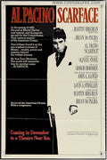 Scarface Original ADVANCE Vintage Movie Poster One Sheet