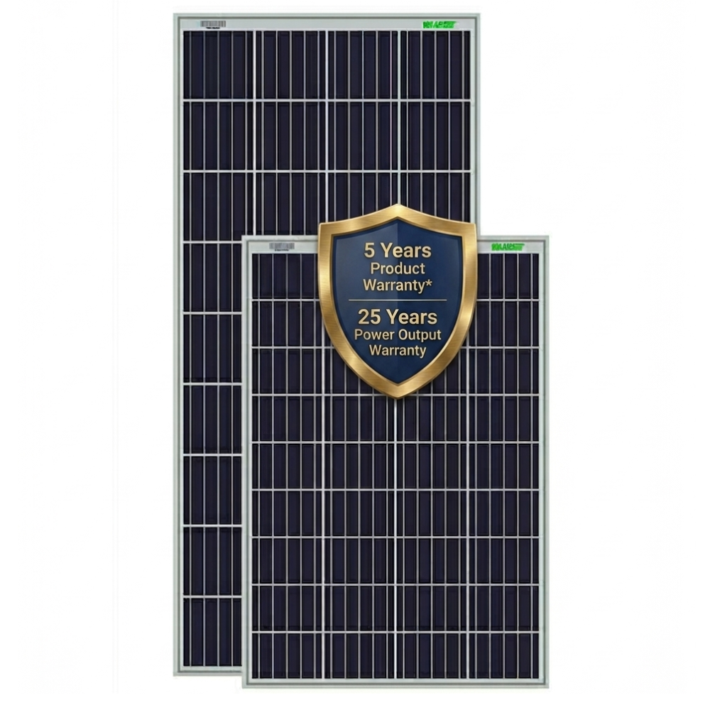 WAAREE 100W/12V 26 Cells Monocrystalline Solar PV Module