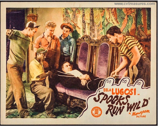 Spooks Run Wild Original Vintage Horror lobby card Bela Lugosi