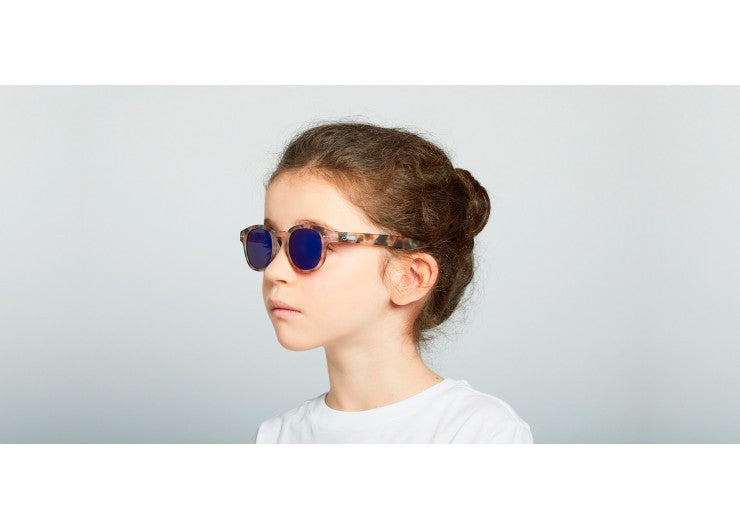 Izipizi C Sun Junior Blue Tortoise Mirror