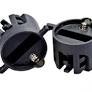 X2 Charcoal Side Plug Set