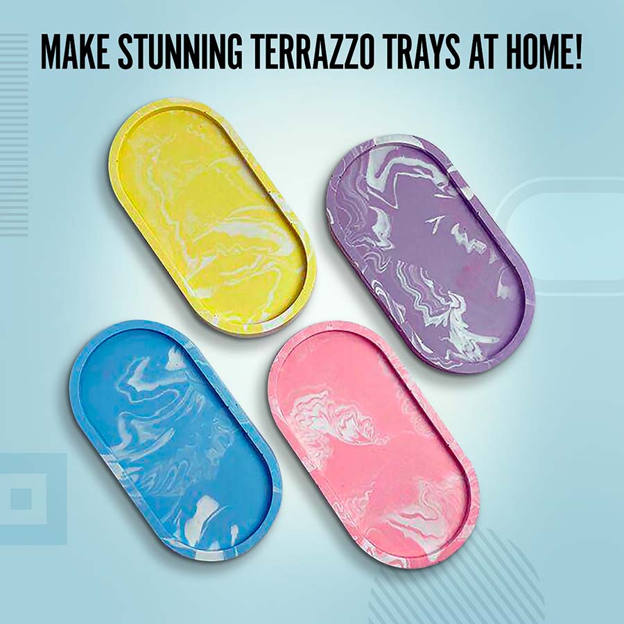DIY Terrazzo Tray Making Kit | 12years+
