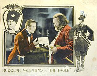 The Eagle, 1925  Rudolph Valentino Original vintage lobby card