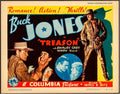 Treason, 1933 Original Vintage Western Movie Poster  Buck Jones