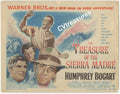 TREASURE OF THE SIERRA MADRE Vintage Movie Poster Title Lobby Card  HUMPHREY BOGART 1948 2