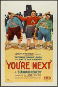 Youre Next original vintage movie poster 1927