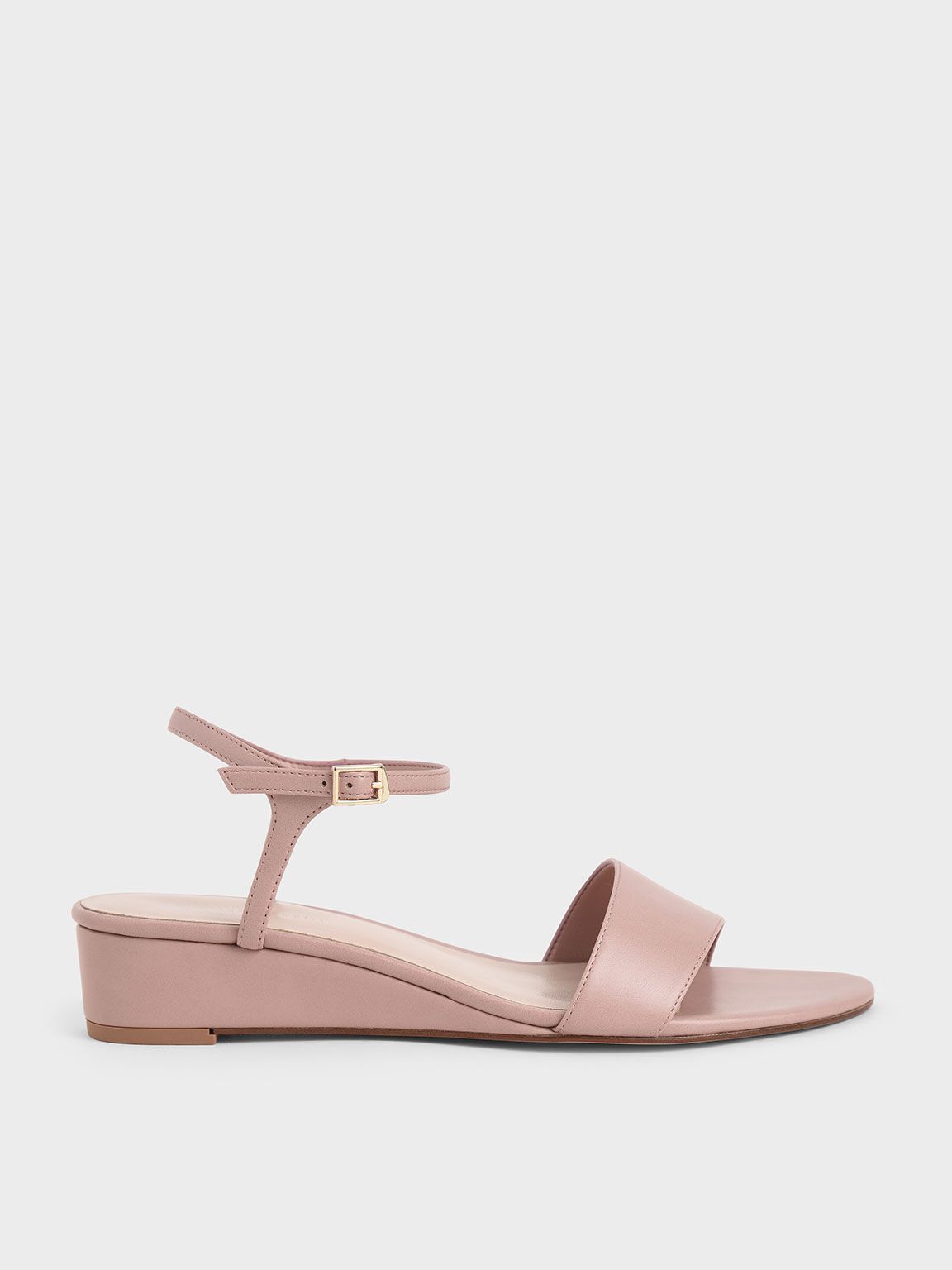 Asymmetric Wedge Sandals