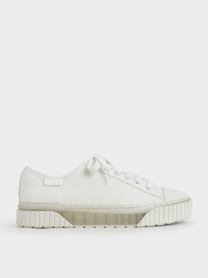 Organic Cotton Platform Sneakers